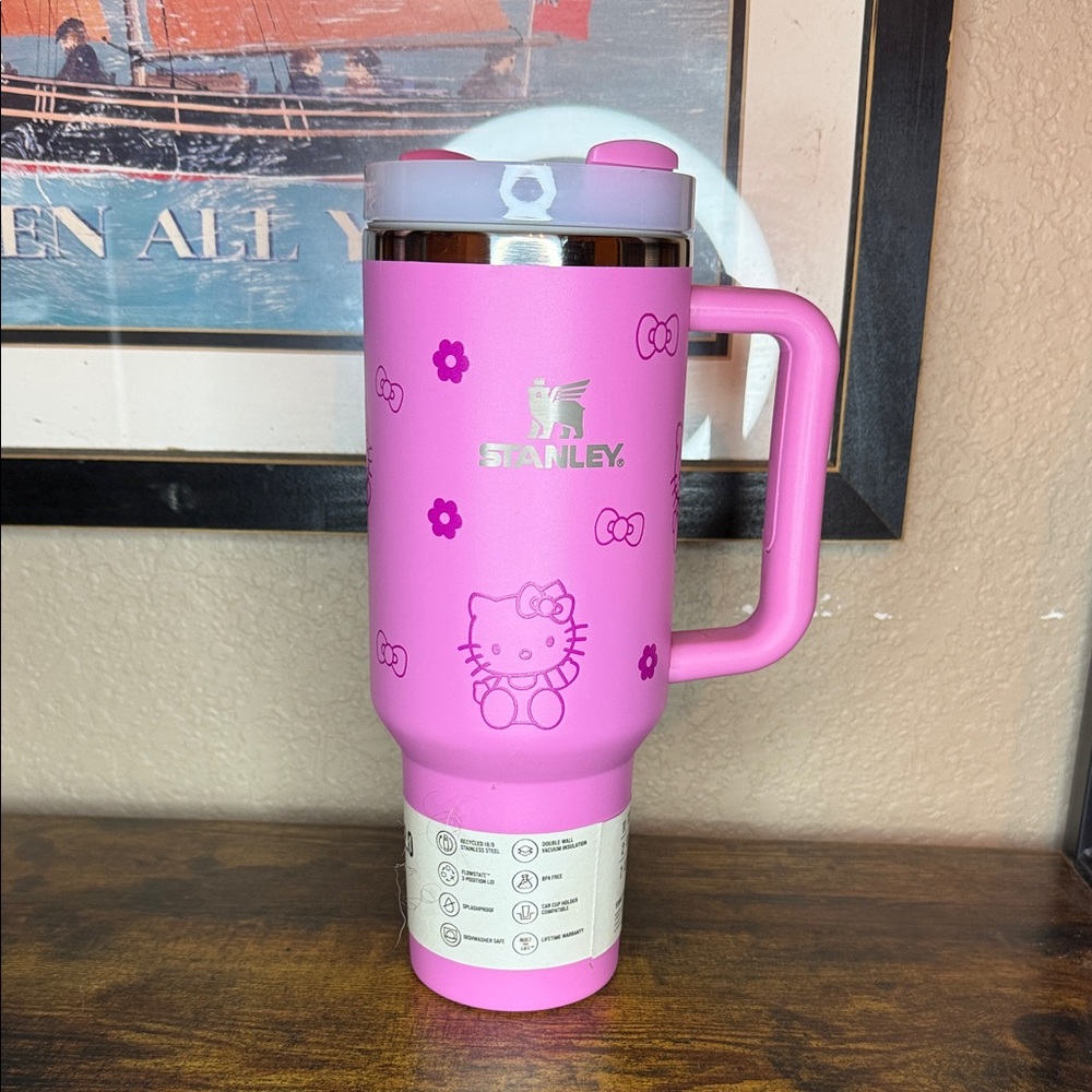 Stanley 40oz x Hello Kitty Pink Travel Mug